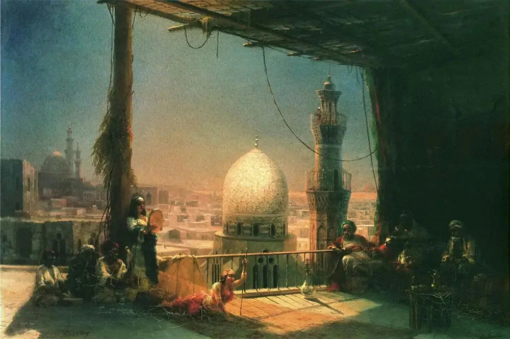 Scènes de la vie du Caire - Ivan Aïvazovski image 1 tableau peint à l’huile sur toile