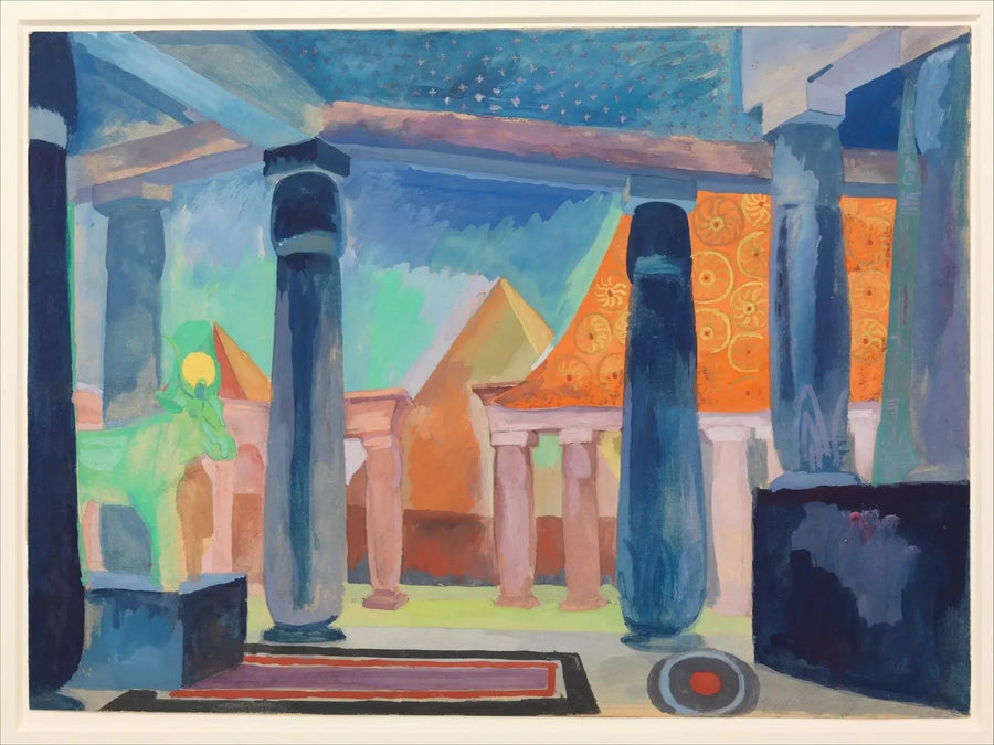 Scénographie pour Cléopâtre - Robert Delaunay