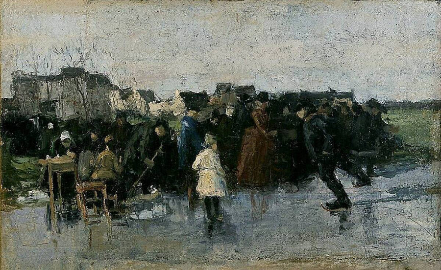 Schaatsenrijders - Jan Toorop
