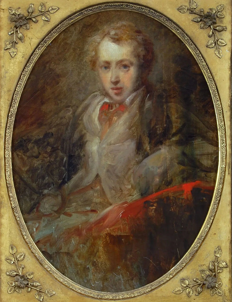 Schets voor een portret van een onbekend jongmensch - Ary Scheffer