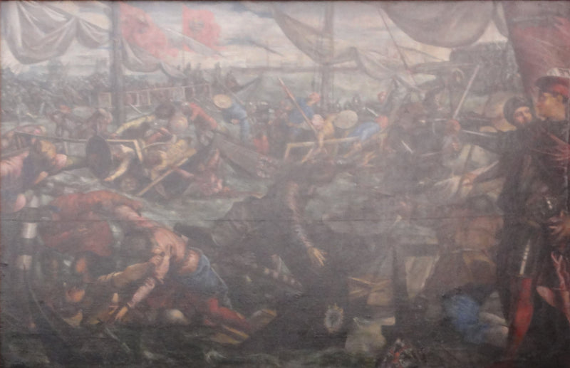 Schlacht auf der Etsch - Jacopo Tintoretto