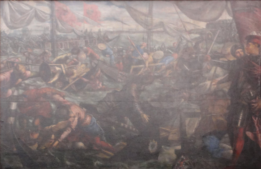 Schlacht auf der Etsch - Jacopo Tintoretto