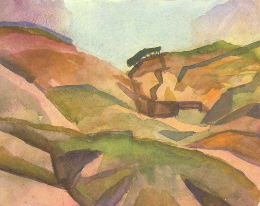 Schlucht - August Macke