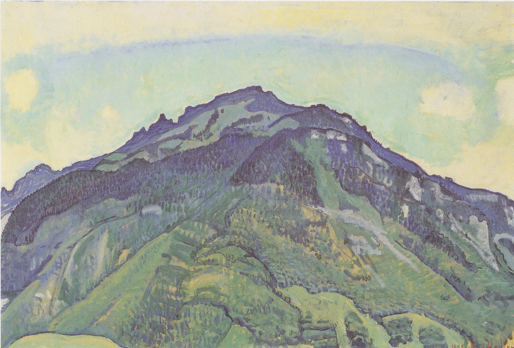 Schynige Platte - Ferdinand Hodler image 1 reproduction artisanale de tableau