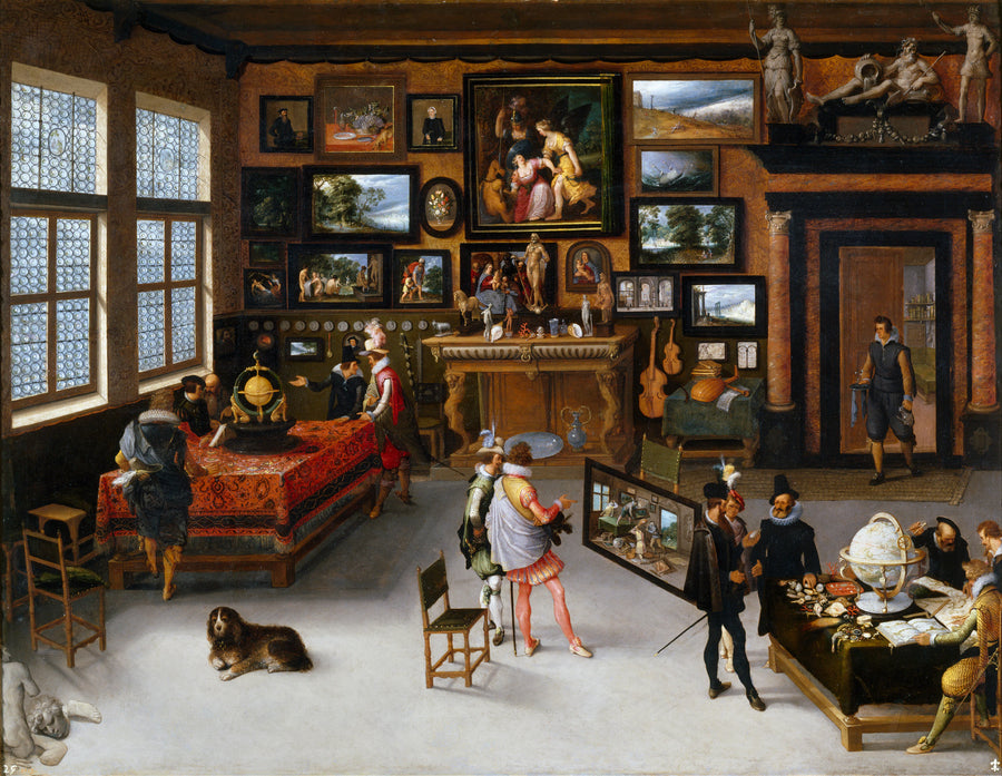 Les Sciences et les Arts - Hieronymus Francken II|Adriaen van Stalbemt
