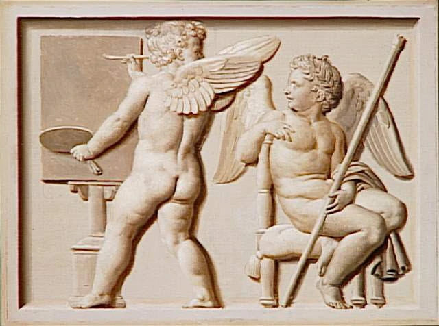 Les Sciences et les Beaux-Arts rendant hommage à leurs divinités protectrices - Alexandre-Évariste Fragonard