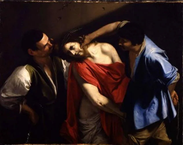 Se moquer du Christ - Orazio Gentileschi image 1 reproduction de peinture à l’huile