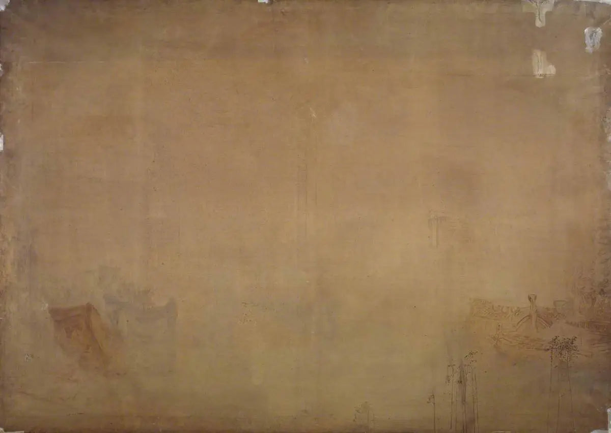 Seaport in the Grand Style - J. M. W. Turner image 1 copie peinte à la main à l’huile