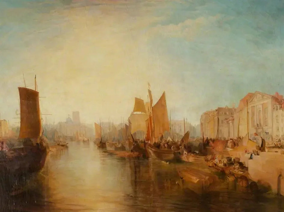 Seascape - J. M. W. Turner image 1 copie de tableau peinte à la main