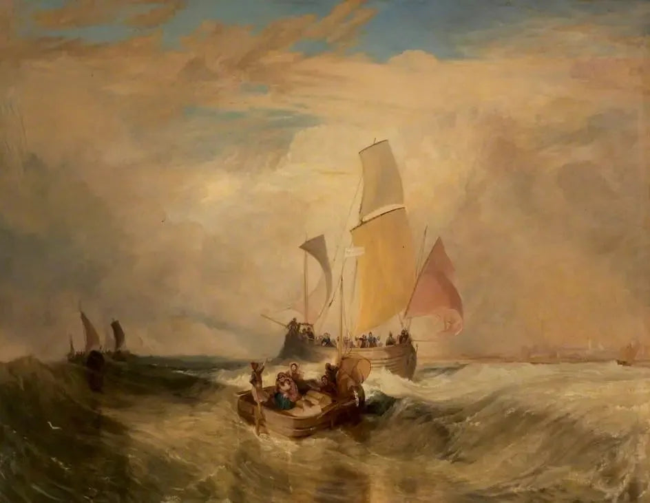Seascape - J. M. W. Turner image 1 reproduction de peinture à l’huile