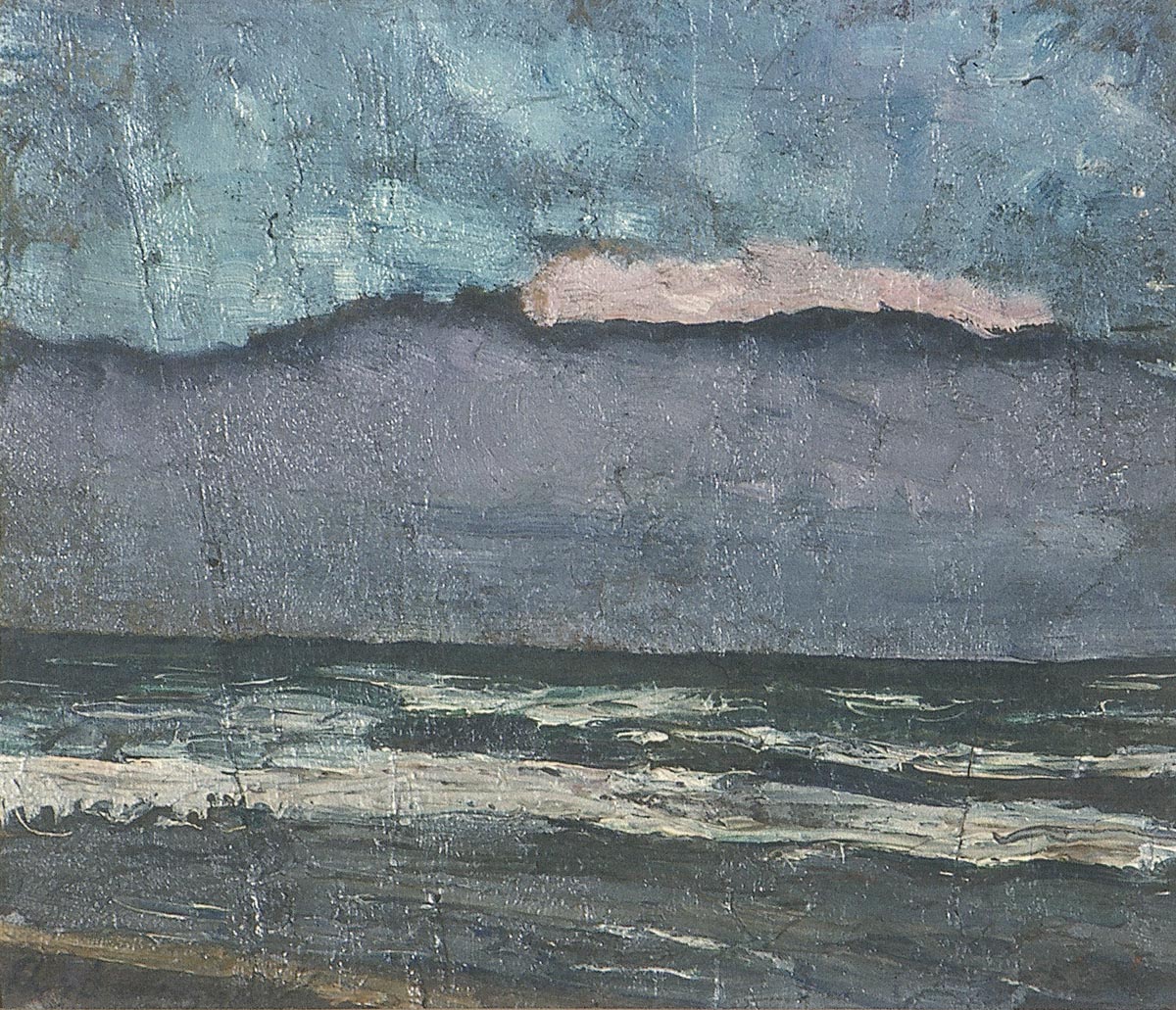 Seascape - Theo van Doesburg image 1 reproduction artisanale de tableau