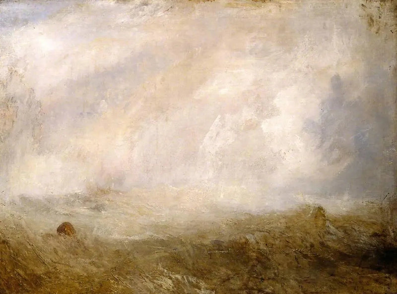 Seascape with Buoy - J. M. W. Turner