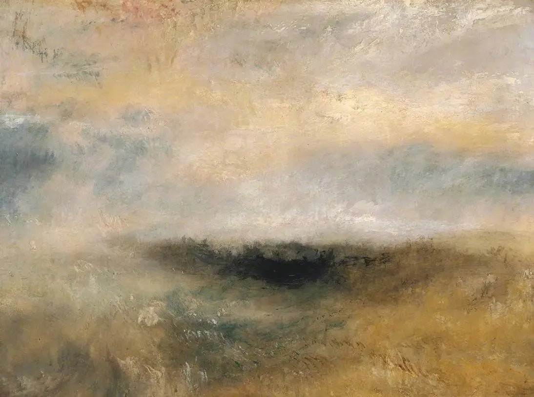 Seascape with Storm Coming On - J. M. W. Turner image 1 reproduction de peinture à l’huile