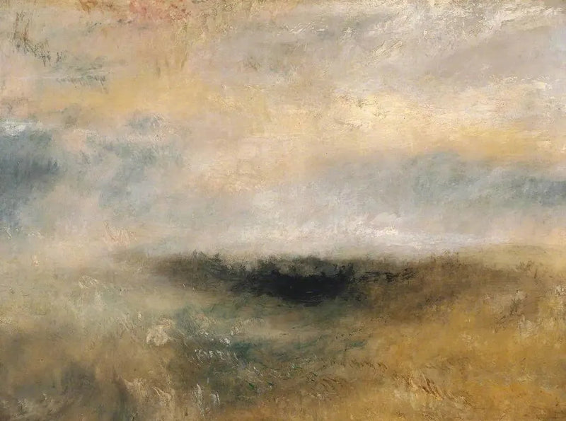 Seascape with Storm Coming On - J. M. W. Turner