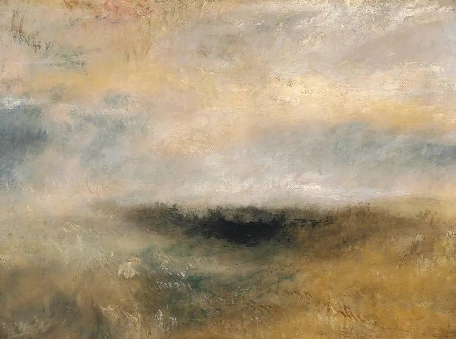 Seascape with Storm Coming On - J. M. W. Turner image 1 reproduction de peinture à l’huile