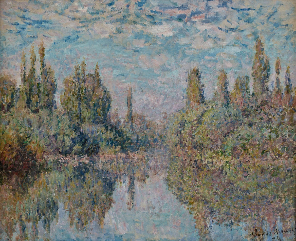 La Seine à Vétheuil W481 par Claude Monet, MuMa Le Havre