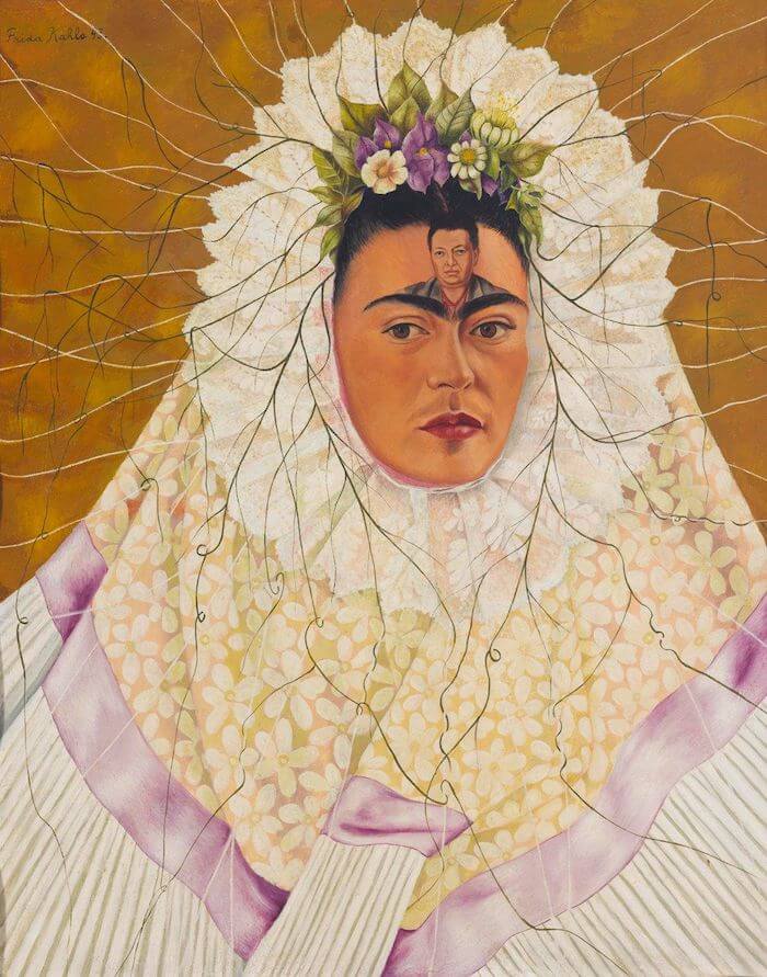 Autoportrait en Tehuana (Diego dans mes pensées) - Frida Kahlo