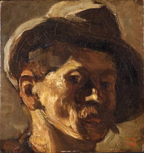 Self-Portrait - Theo van Doesburg image 1 copie de tableau peinte à la main