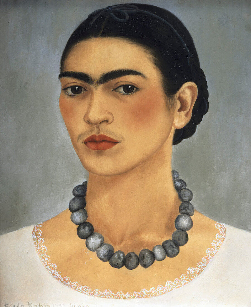 Autoportrait au collier - Frida Kahlo