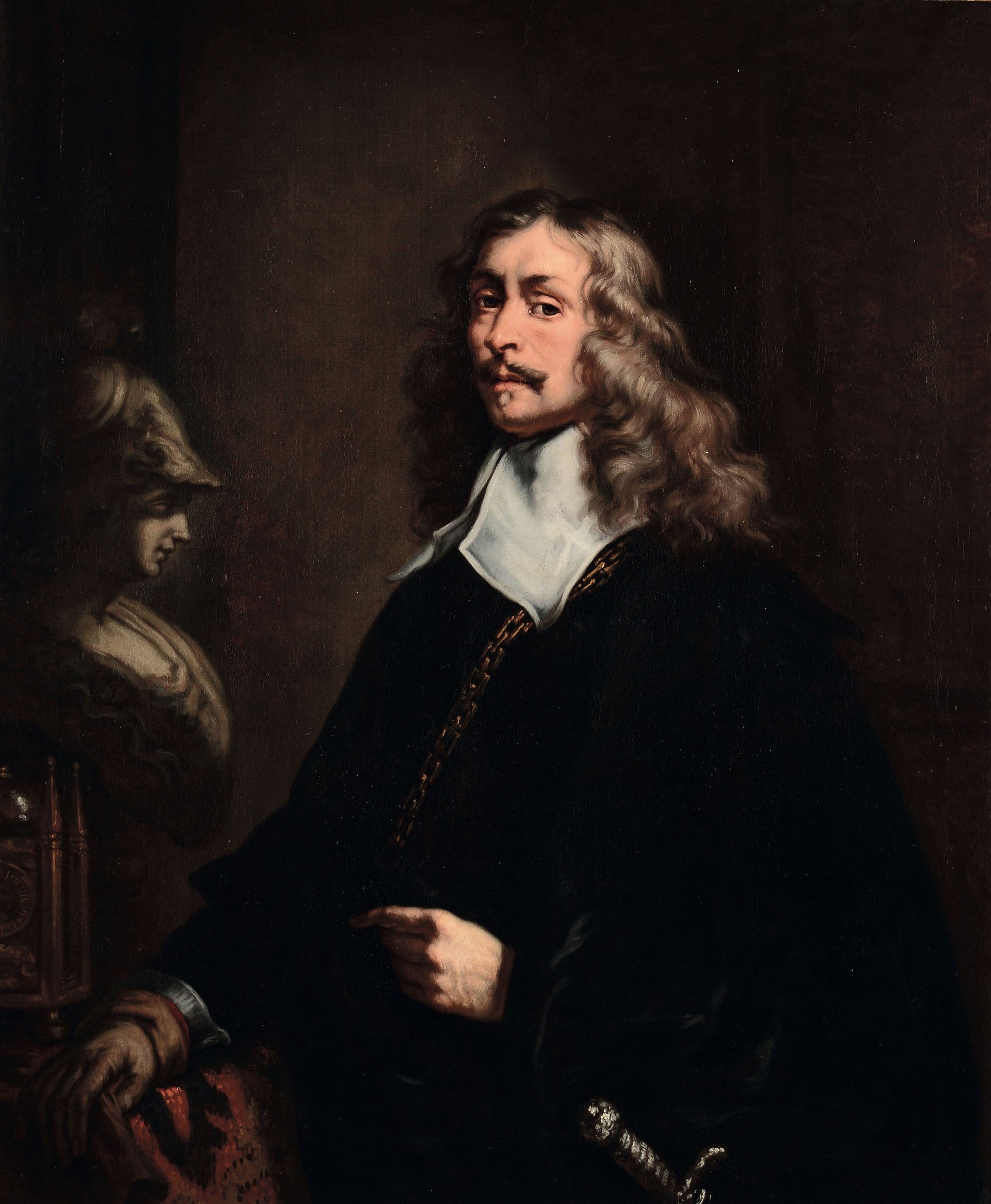 Selfstporträt - Joachim von Sandrart image 1 reproduction artisanale de tableau