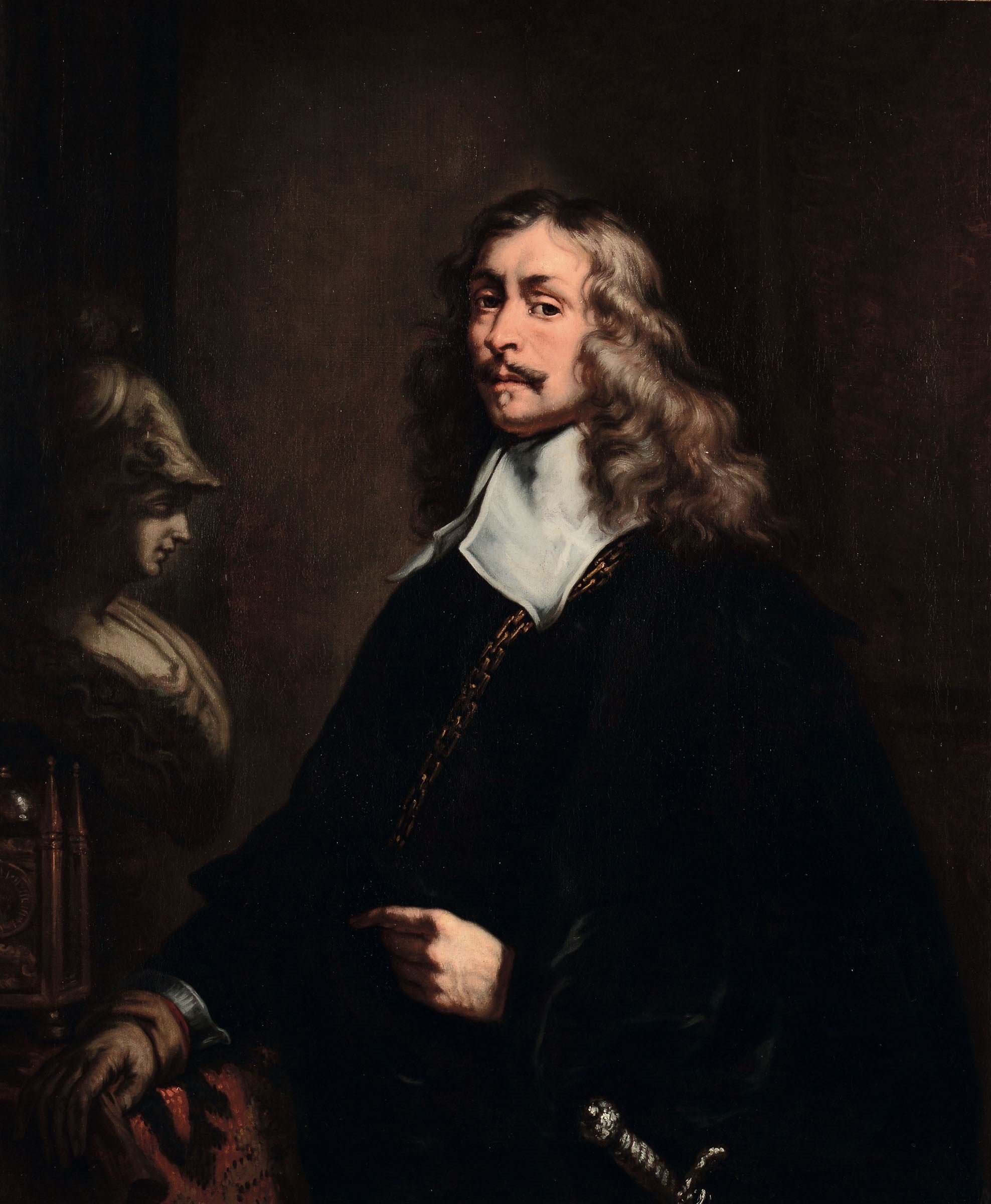 Selfstporträt - Joachim von Sandrart image 1 reproduction artisanale de tableau