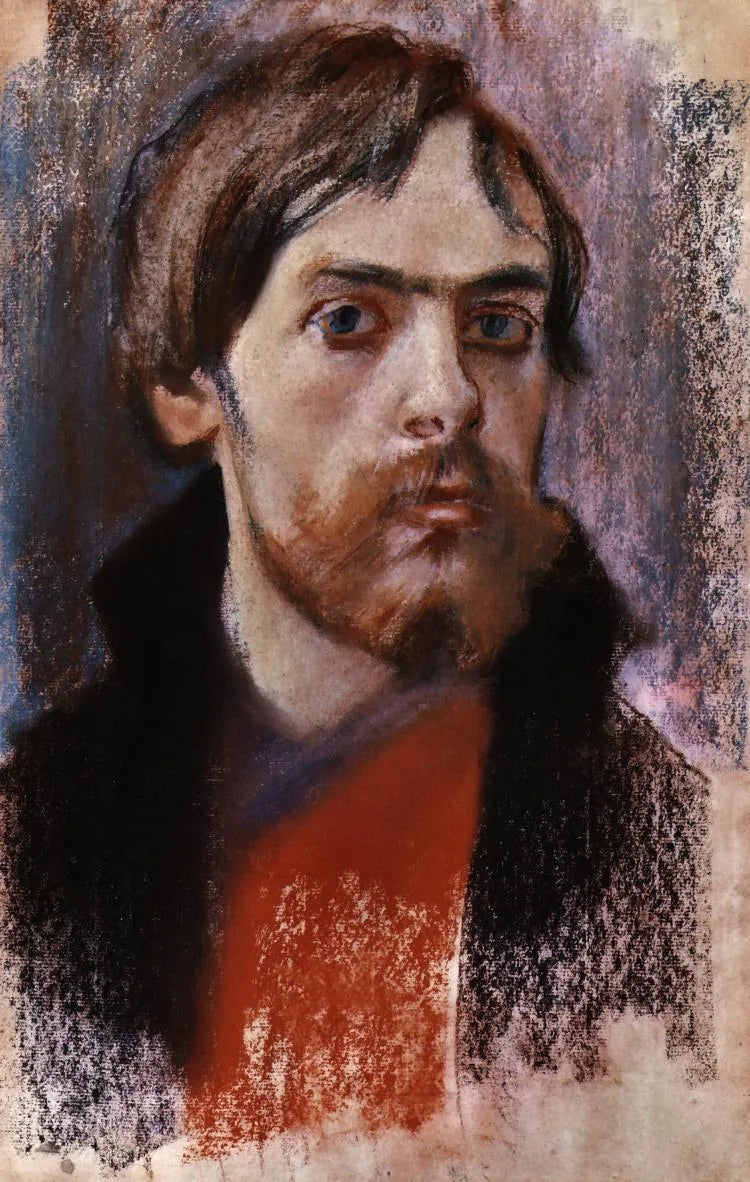 Selfstporträt. - Stanisław Wyspiański image 1 tableau peint à l’huile sur toile