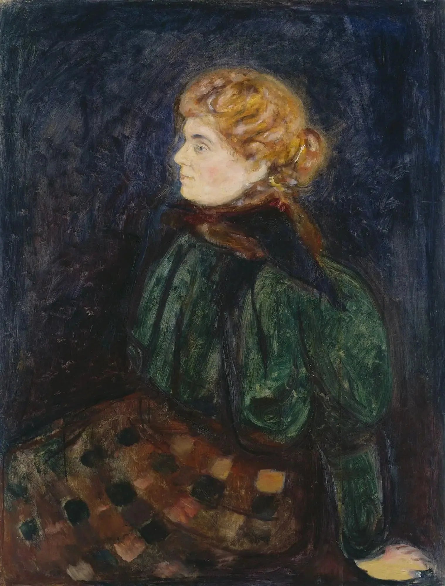 Selma Fontheim - Edvard Munch image 1 copie peinte à la main à l’huile
