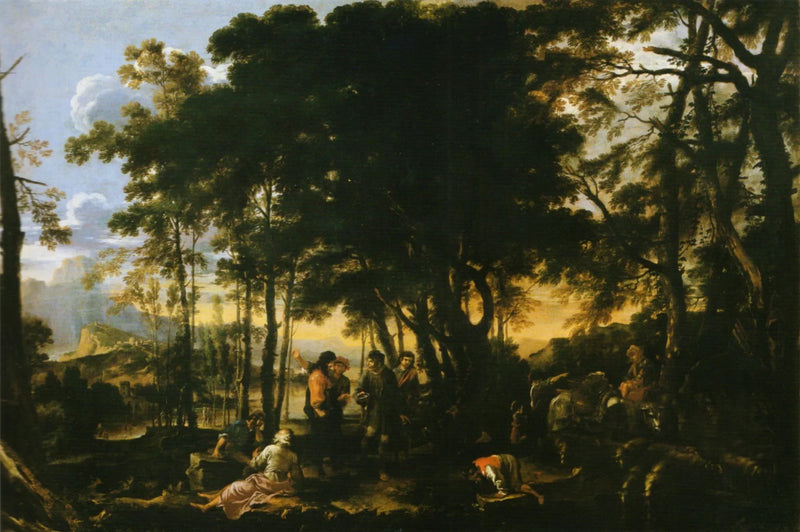 Selva dei filosofi - Salvator Rosa
