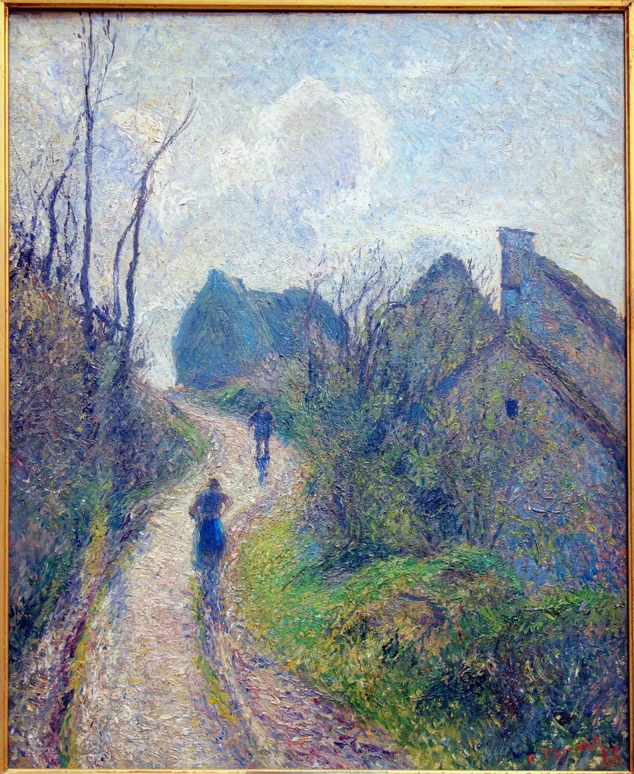 Sente de la Ravinière à Osny - Camille Pissarro