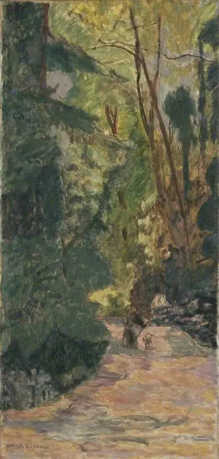 Sentier dans la forêt - Pierre Bonnard