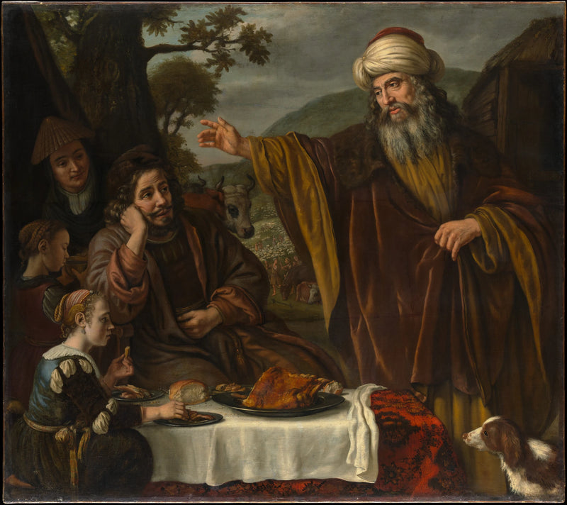 La séparation d'Abraham de la famille de Lot - Jan Victors
