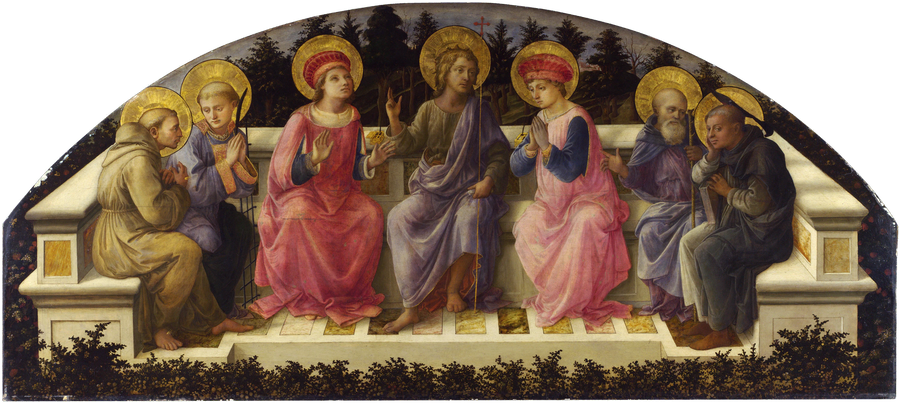Sept saints - Fra Filippo Lippi