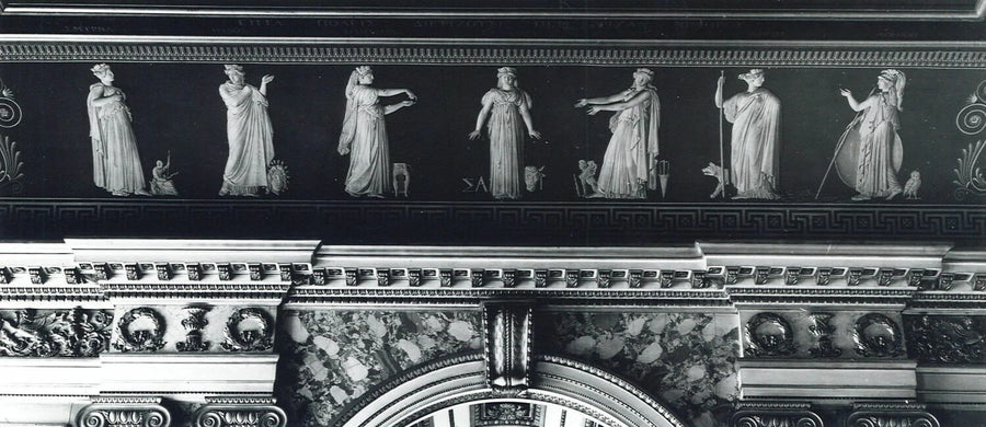 Sept villes se disputent la naissance d'Homère. Apollon admet au nombre des Muses l'Iliade et l'Odyssée - Charles Moench