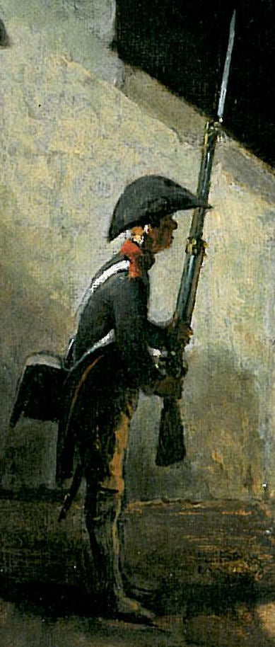 Die Schildwache - Carl Spitzweg