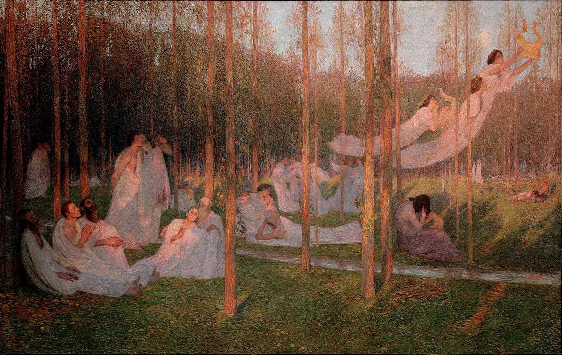 Sérénité - Henri-Jean Guillaume Martin image 1 reproduction réalisée par Alpha Reproduction