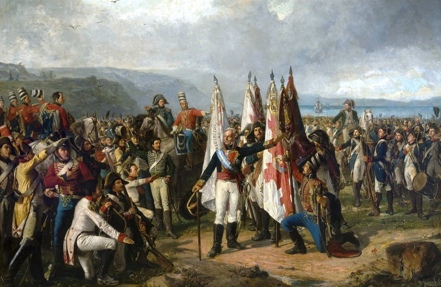 Serment des troupes du marquis de La Romana - Manuel Castellano