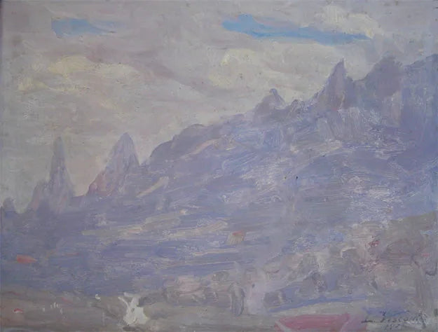 Serra de Teresópolis - Eliseu Visconti image 1 copie de tableau peinte à la main