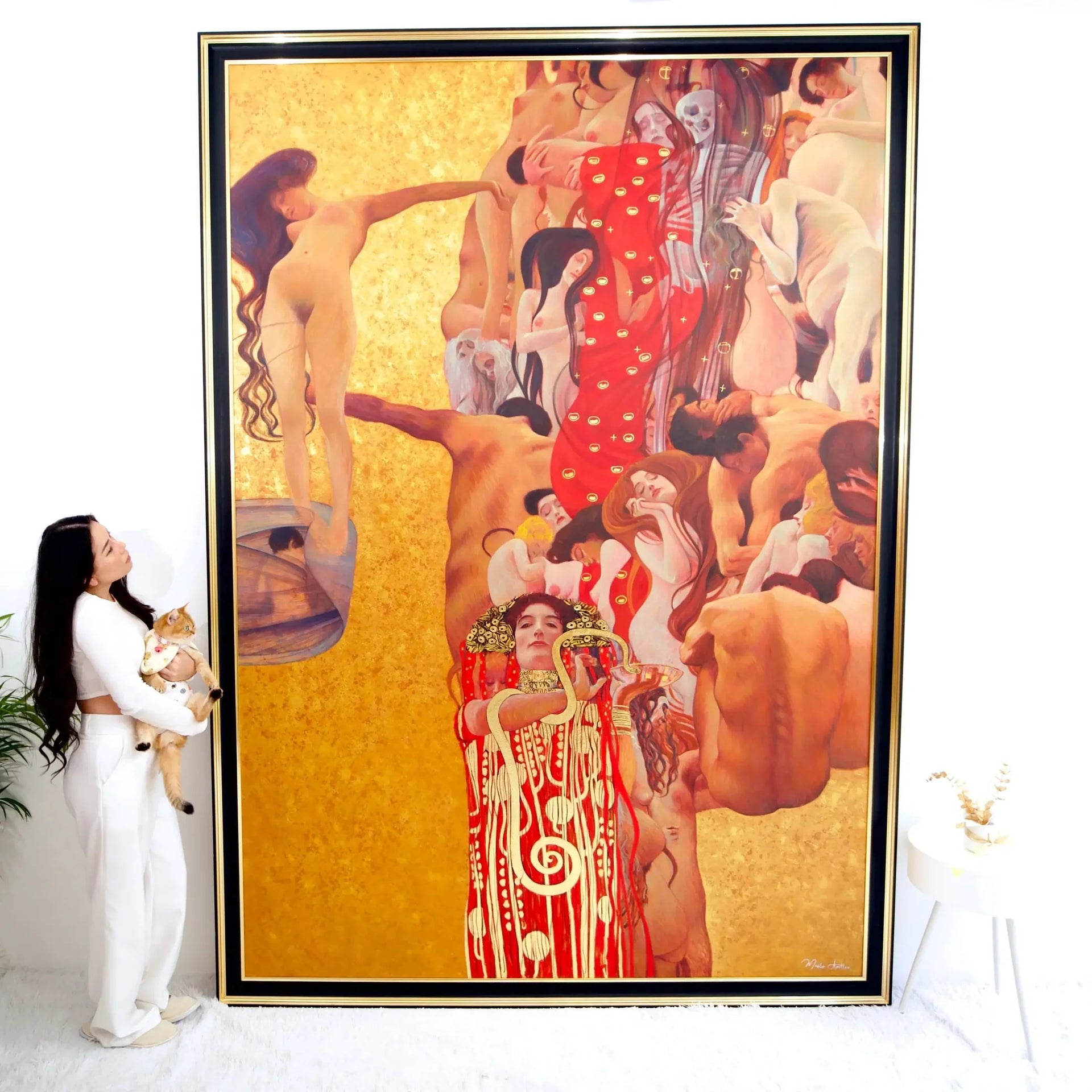 Service Premium - Reproduction de Tableaux image 2 copie peinte à la main à l’huile
