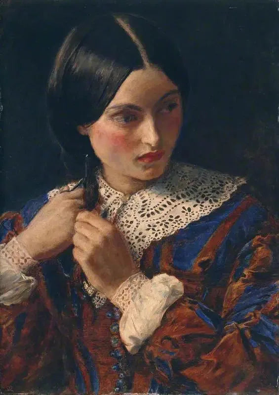 Seulement une mèche de cheveux - John Everett Millais
