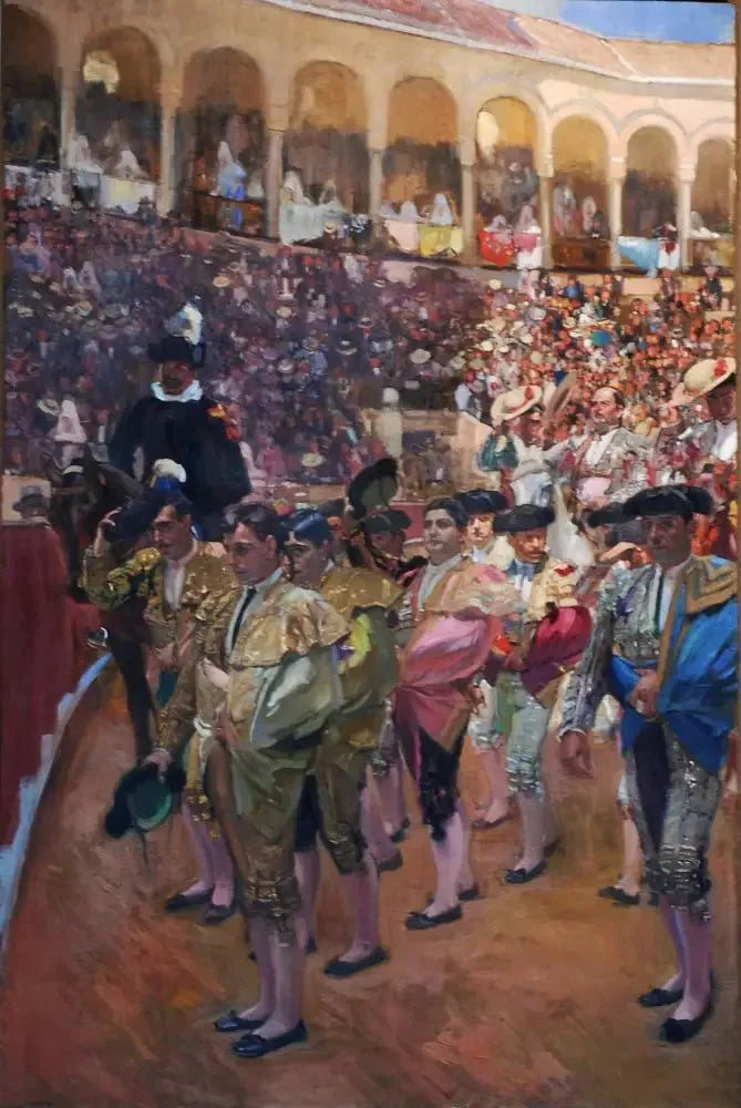 Séville, Les Toreros - Joaquín Sorolla image 1 reproduction de peinture à l’huile