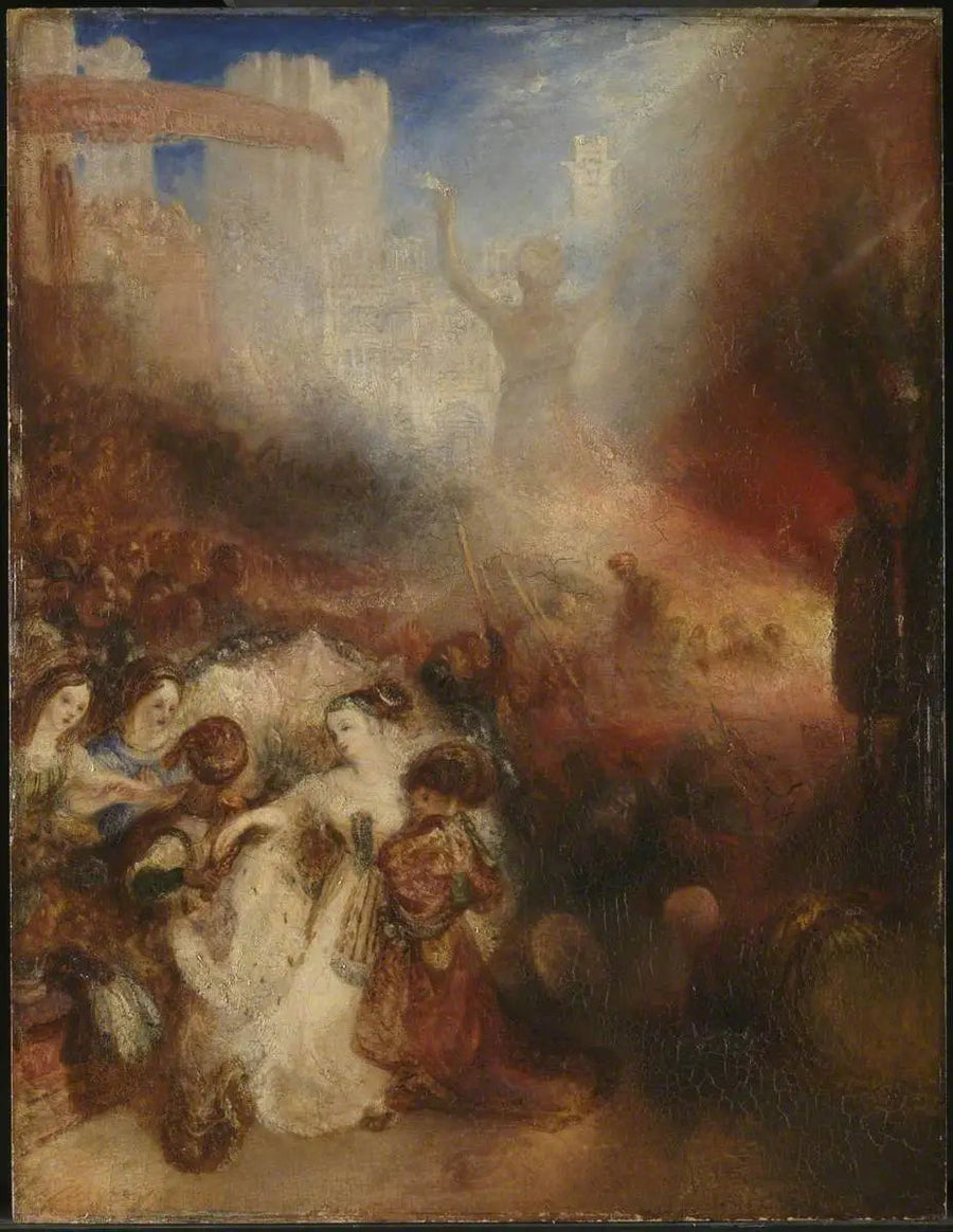 Shadrach, Meshach and Abednego in the Burning Fiery Furnace - J. M. W. Turner