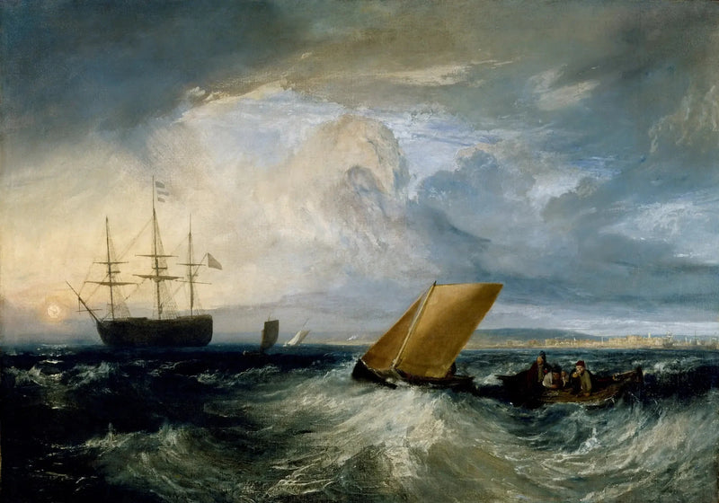 Sheerness as seen from the Nore - J. M. W. Turner
