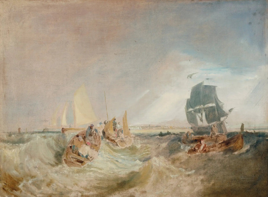 Shipping at the Mouth of the Thames - J. M. W. Turner