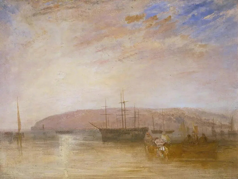 Shipping off East Cowes Headland - J. M. W. Turner