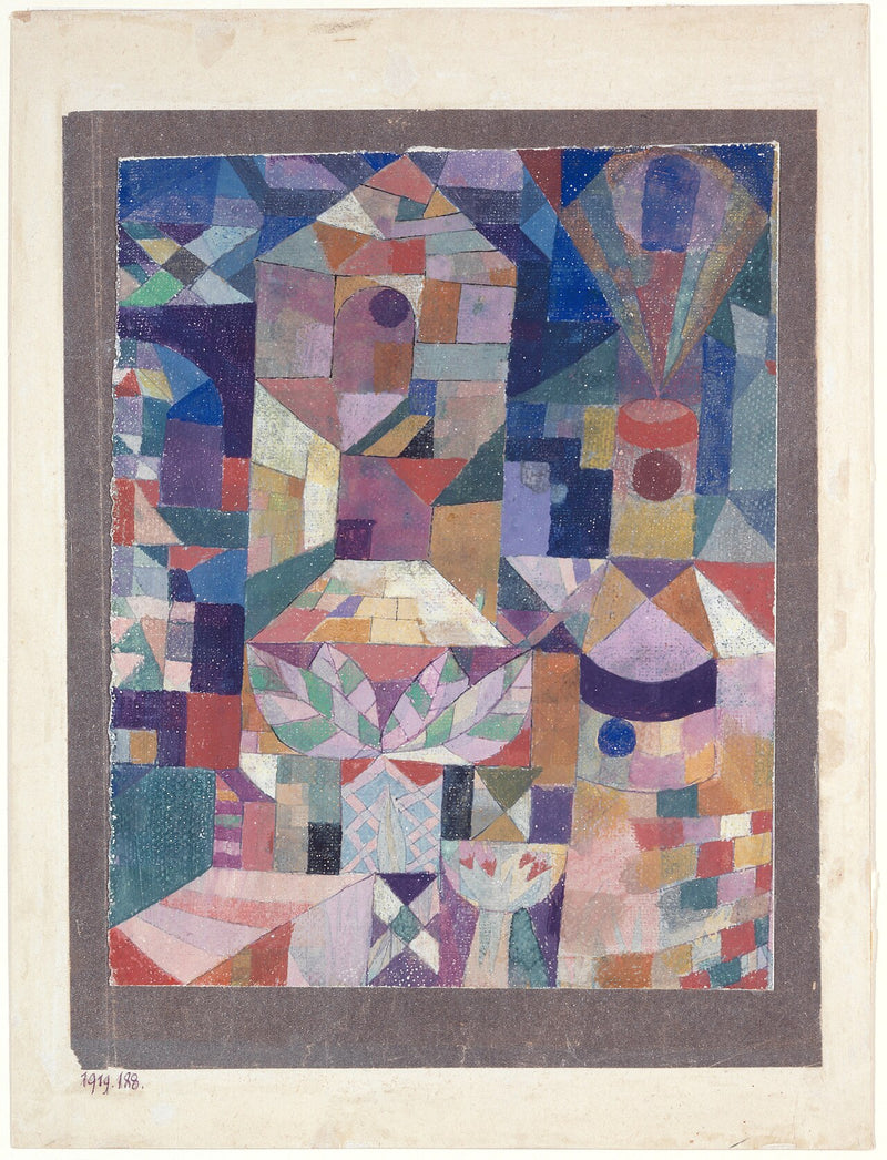 Burggarten, 1919 - Paul Klee