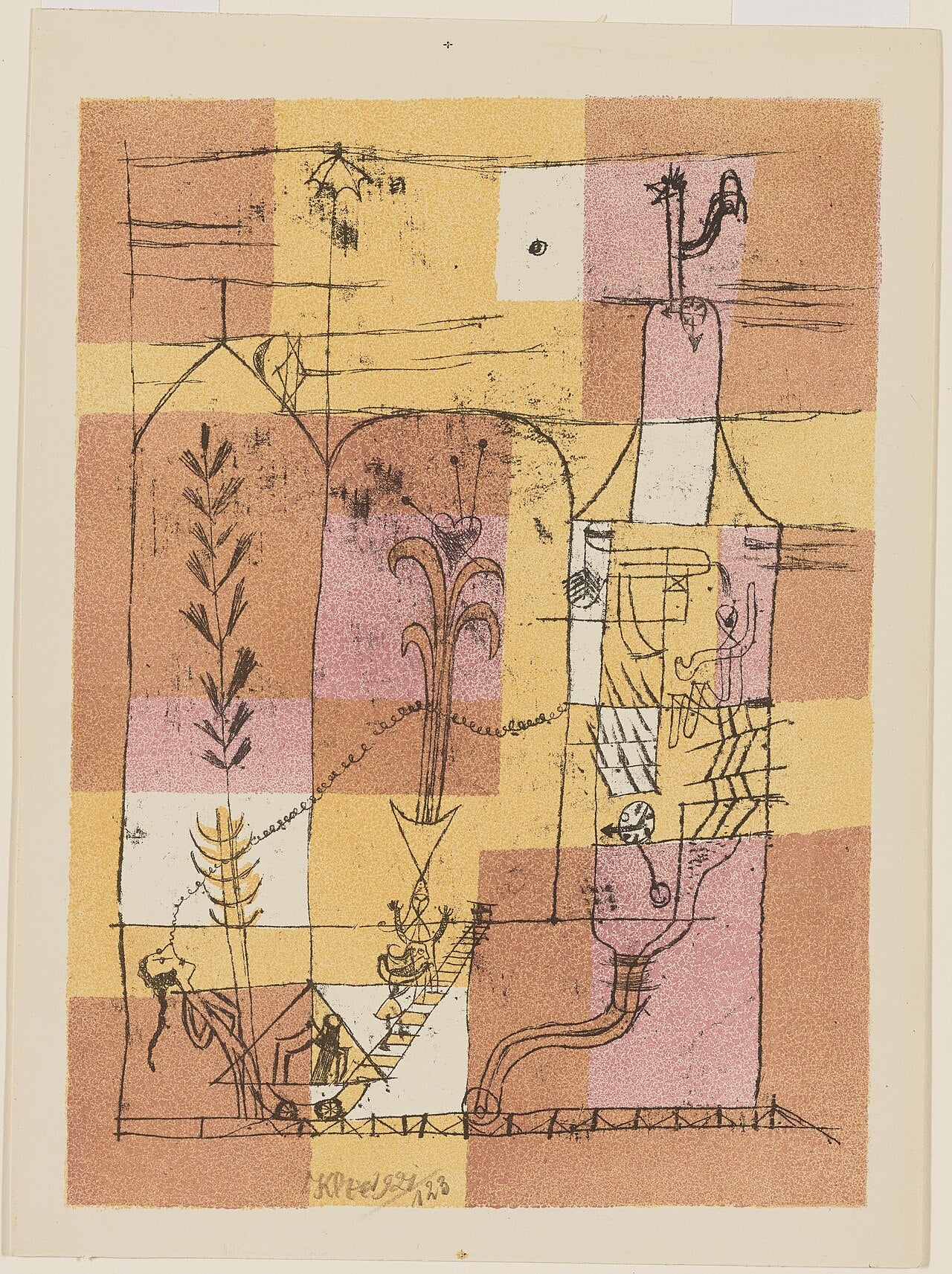 In the Spirit of Hoffmann - Paul Klee