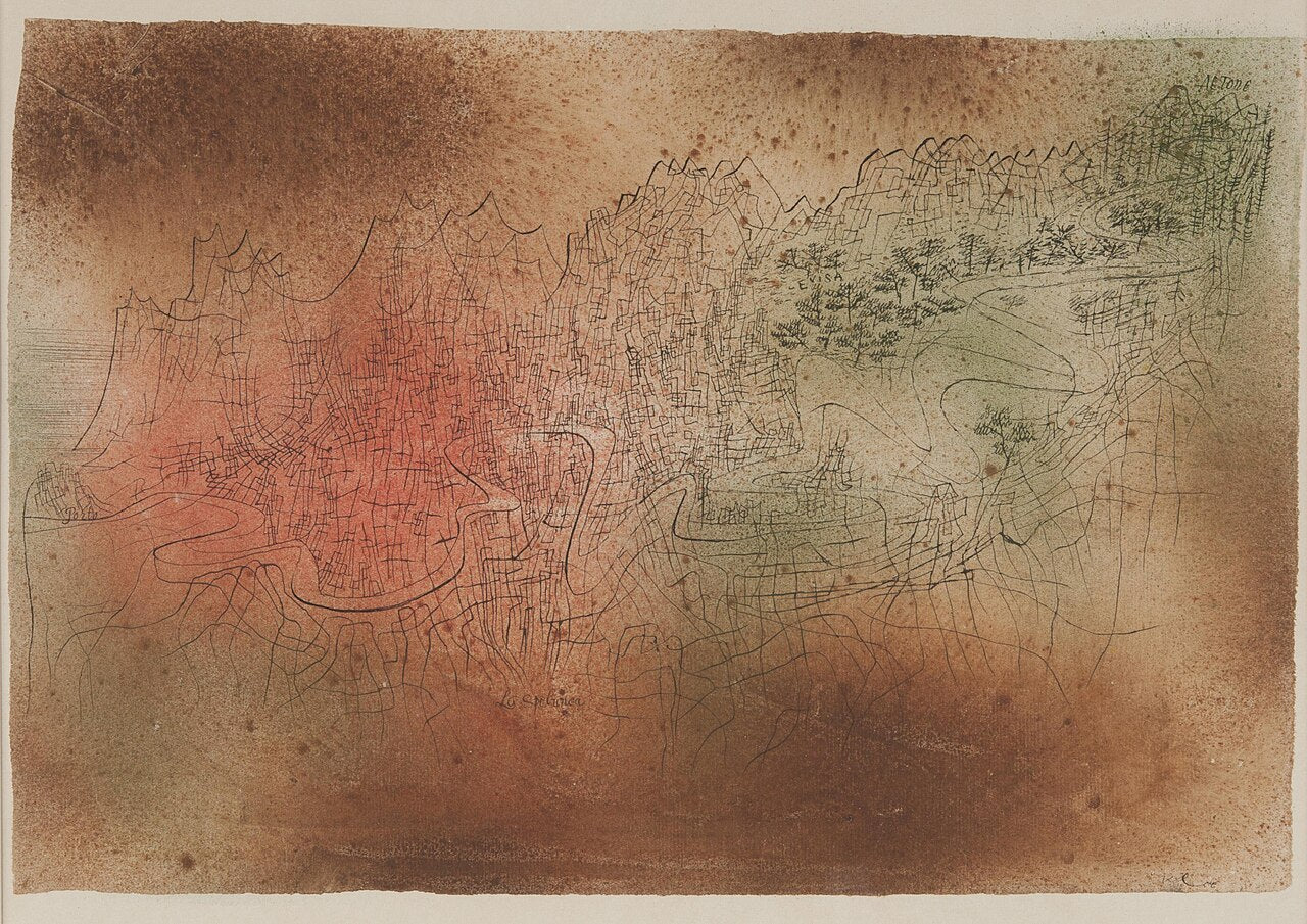 Journey in Corsica - Paul Klee