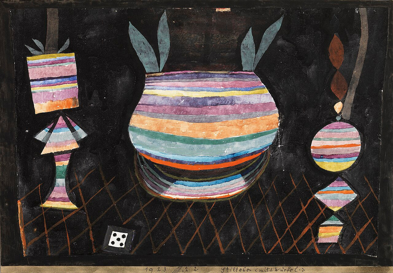 Still Life with Dice - Paul Klee