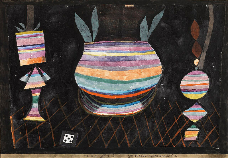Still Life with Dice - Paul Klee