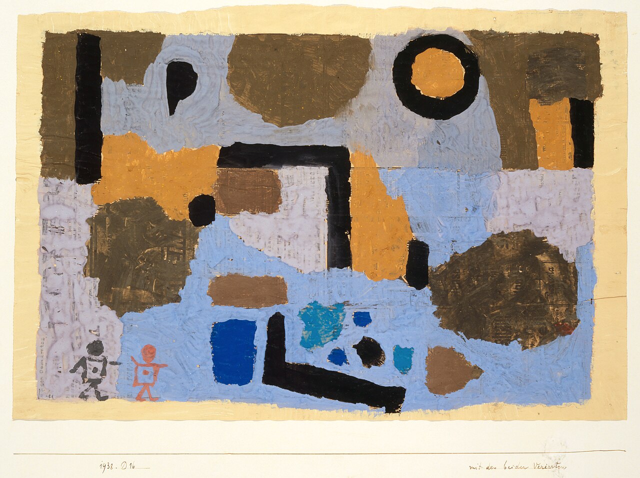 With the two lost ones - Paul Klee
